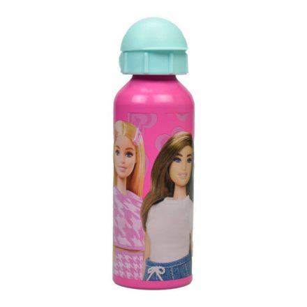 Barbie Love alumínium kulacs 520 ml - ÚJ