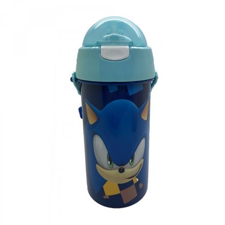 Sonic a sündisznó Speed kulacs, sportpalack 500 ml - ÚJ