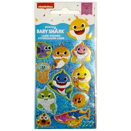 Baby Shark Aquatic hologrammos matrica szett