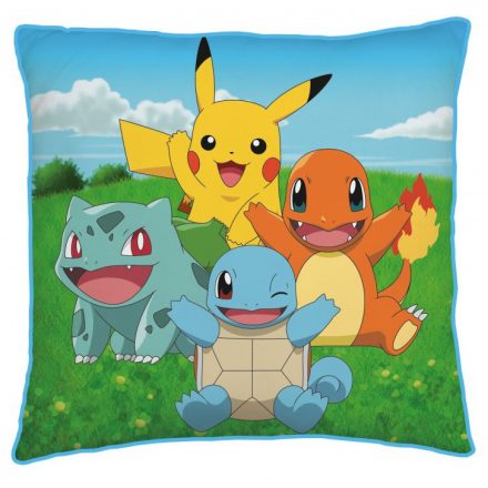 Pokémon párna, díszpárna 40*40 cm - ÚJ