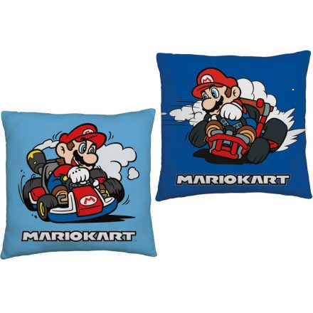 Super Mario Mariokart párna, díszpárna 40x40 cm - ÚJ