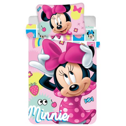 Disney Minnie Tidy gyerek ágyneműhuzat 100×135 cm, 40×60 cm - ÚJ