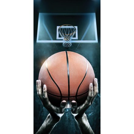 Basketball, Kosárlabda fürdőlepedő, strand törölköző 70*140cm - ÚJ