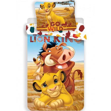 Disney Az Oroszlánkirály Pride Lands Trio gyerek ágyneműhuzat 100×135cm, 40×60 cm - ÚJ