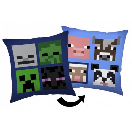 Minecraft Bad Mobs párna, díszpárna 40*40 cm - ÚJ