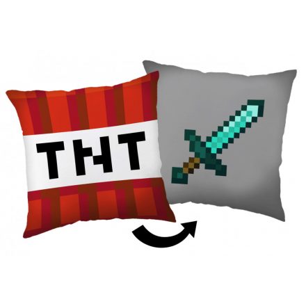 Minecraft TNT Sword párna, díszpárna 40*40 cm - ÚJ