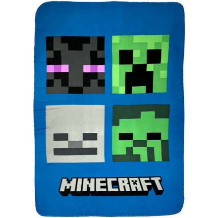 Minecraft Hostile Mobs szuper puha polár takaró 100*150cm - ÚJ