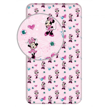 Disney Minnie Flowers gumis lepedő 90x200 cm - ÚJ