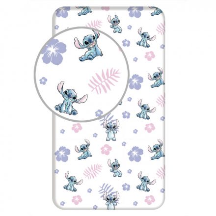 Disney Lilo és Stitch, A csillagkutya gumis lepedő 90x200 cm - ÚJ