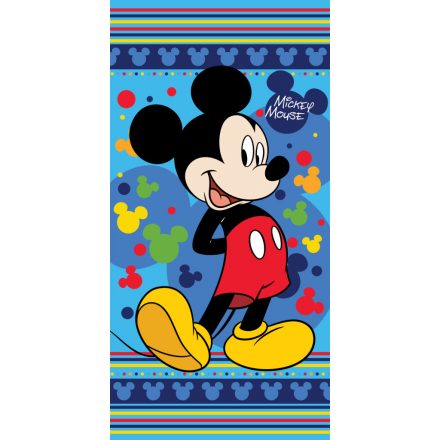 Disney Mickey fürdőlepedő, strand törölköző  70x140cm - ÚJ