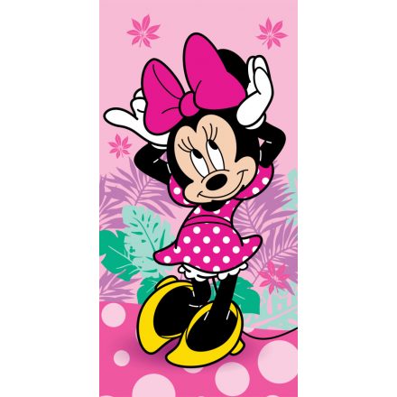 Disney Minnie Pretty in Pink fürdőlepedő, strand törölköző  70x140cm - ÚJ