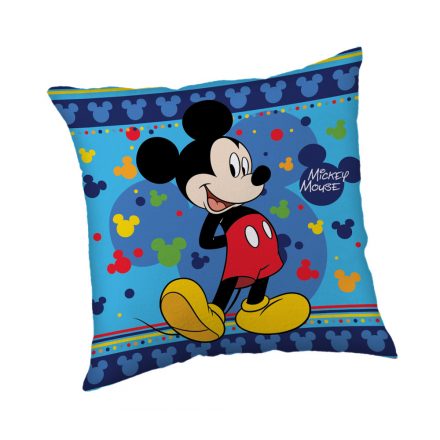 Disney Mickey Blue párna, díszpárna 40x40 cm