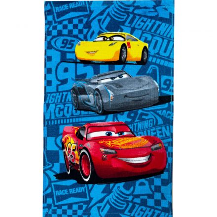 Disney Verdák Speed Champions kéztörlő, arctörlő, törölköző 30x50 cm - ÚJ