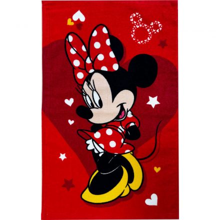 Disney Minnie Pretty in red kéztörlő, arctörlő, törölköző 30x50cm - ÚJ