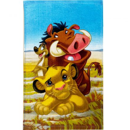 Disney Az Oroszlánkirály Pride Lands Trio kéztörlő, arctörlő, törölköző 30x50 cm - ÚJ