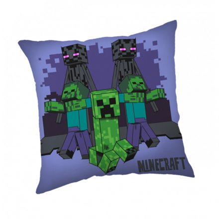 Minecraft Mob Mayhem párna, díszpárna 40x40 cm - ÚJ