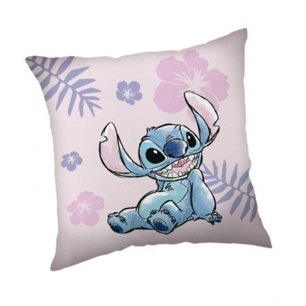 Disney Lilo és Stitch Pink párna, díszpárna 35x35 cm - ÚJ