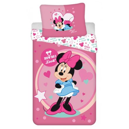 Disney Minnie Look ágyneműhuzat 140×200cm, 70×90 cm microfibre