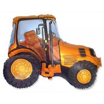 Traktor Orange fólia lufi 61 cm (WP) - ÚJ