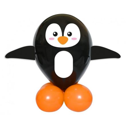 Cute Animal Penguin, Pingvin léggömb, lufi szett - ÚJ