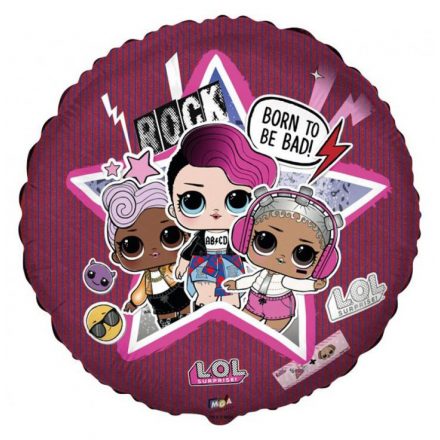 LOL Surprise Born to be Bad fólia lufi 46 cm (WP) - ÚJ