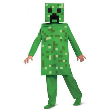 Minecraft Creeper Classic jelmez 4-6 év - ÚJ