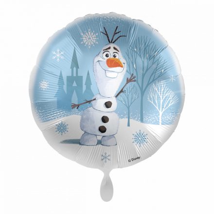 Disney Jégvarázs Olaf Snow fólia lufi 43 cm - ÚJ