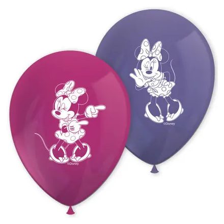 Disney Minnie Junior léggömb, lufi 8 db-os