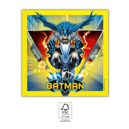 Batman Rogue Rage szalvéta 20 db-os 33x33 cm FSC