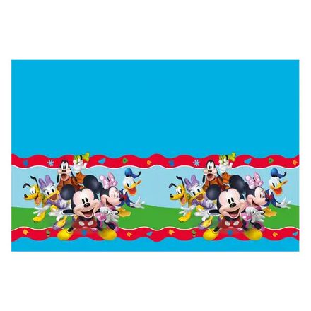 Disney Mickey Rock the House műanyag asztalterítő 120x180 cm - ÚJ