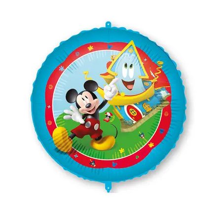 Disney Mickey Rock the House fólia lufi 46 cm - ÚJ