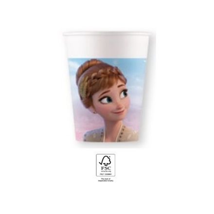 Disney Jégvarázs Wind papír pohár 8 db-os 200 ml FSC