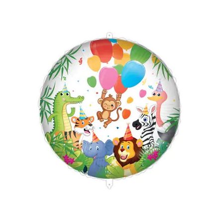 Dzsungel Balloons fólia lufi 46 cm - ÚJ