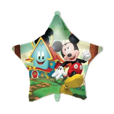 Disney Mickey Rock the House fólia lufi 46 cm - ÚJ