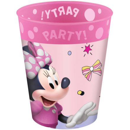 Disney Minnie Junior micro prémium műanyag pohár 250 ml - ÚJ