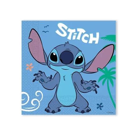 Disney Lilo és Stitch, A csillagkutya Angel szalvéta 20 db-os 33x33 cm FSC - ÚJ