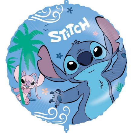 Disney Lilo és Stitch, A csillagkutya Angel fólia lufi 46 cm - ÚJ