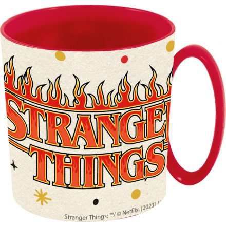 Stranger Things micro bögre 350 ml - ÚJ