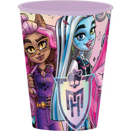 Monster High pohár, műanyag 260 ml - ÚJ