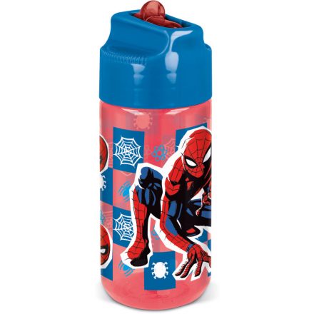 Pókember Arachnid Hydro műanyag kulacs 430 ml - ÚJ