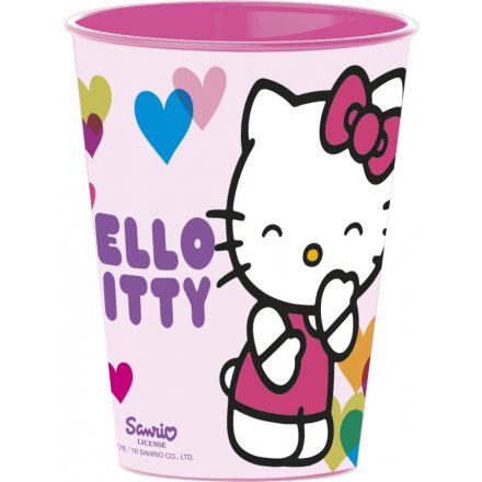 Hello Kitty műanyag pohár 260 ml