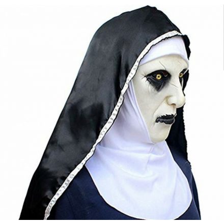 Apáca horror gumi maszk, álarc (The Nun) - Halloween - ÚJ