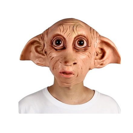 Dobby a házimanó gumi maszk, álarc - Harry Potter - ÚJ