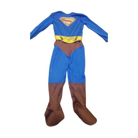 10 évesre kék Superman jelmez (kicsit használtabb)