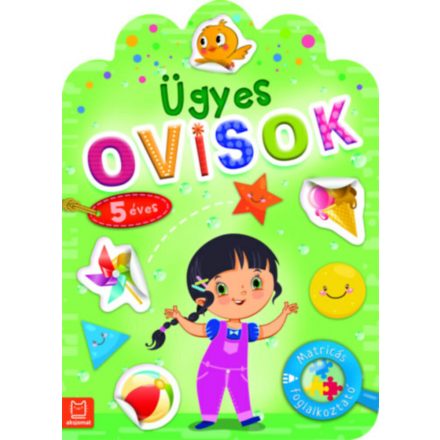 Matricás foglalkoztató - Ügyes ovisok - 5 éves - ÚJ