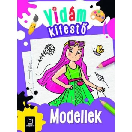 Vidám kifestő - Modellek - ÚJ