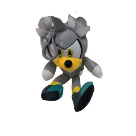 18 cm-es szürke plüss figura - Sonic - ÚJ