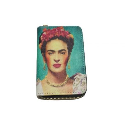 Türkiz pénztárca - Frida Kahlo - ÚJ