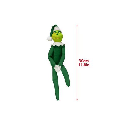 Zöld Grincs plüss figura, 30 cm - The Grinch - ÚJ