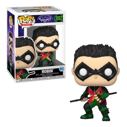 Funko Pop! #892 Games: Gotham Knights - Robin Vinyl Figura  - ÚJ